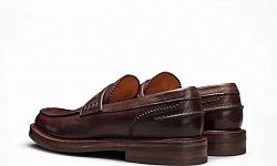 Penny Loafer Mahagoni nach Maß