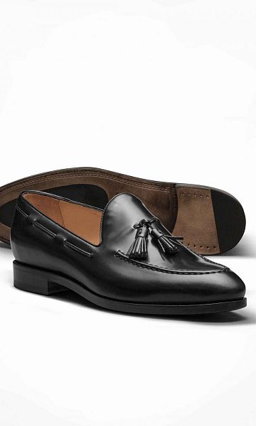 Lackleder Penny Loafer nach Maß