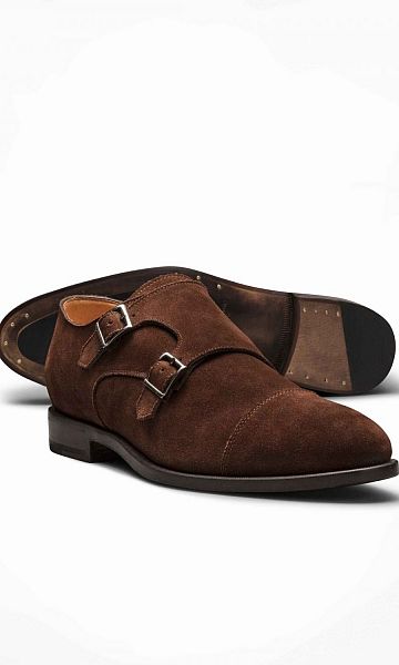 Wildleder Monk Maßschuhe