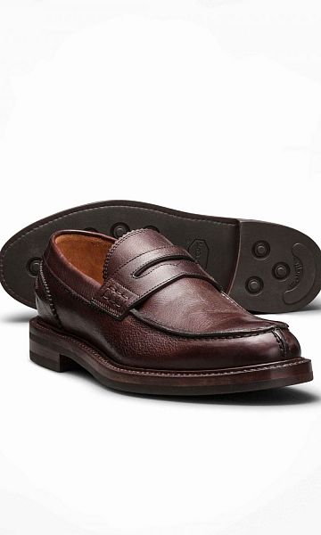 Penny Loafer Mahagoni nach Maß