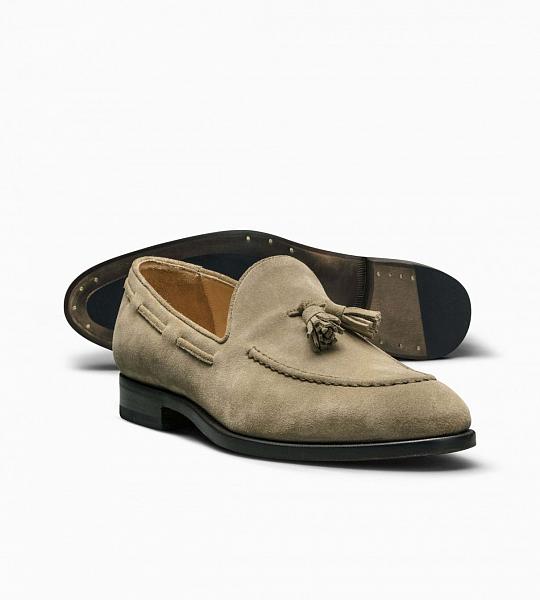 Wildleder Loafer Maßschuhe