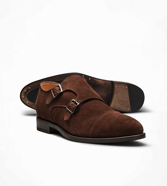 Wildleder Monk Maßschuhe