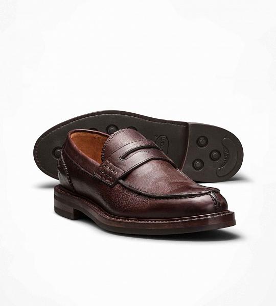 Penny Loafer Mahagoni nach Maß