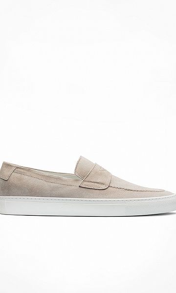 Penny sneakers washed suede