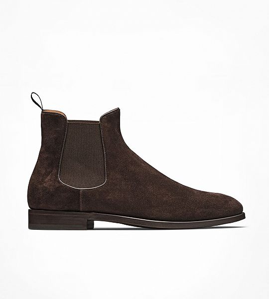 chelsea boot velour nach maß